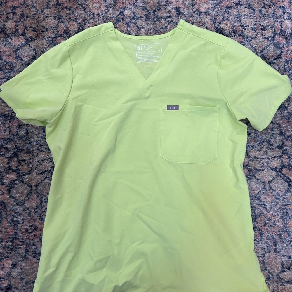 Figs Women's Sea Mist Catarina scrub top